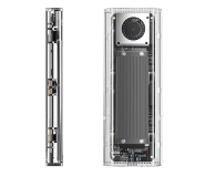 Orico M.2 NVME USB-C 3.2 20Gb/s - srebrna/przezroczysta - 1343424 - zdjęcie 2